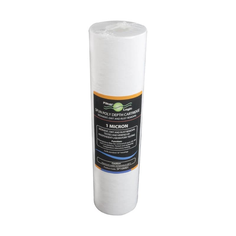 Filter Logic SP10M01 polypropylenový mechanický filtr PP 10" Slimline 1 µm