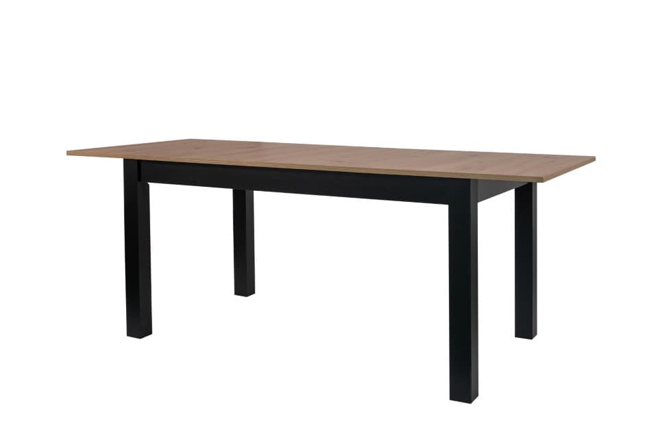 Jídelní stůl STRAKOŠ DTZ/1 dub artisan/černá - náhled 3