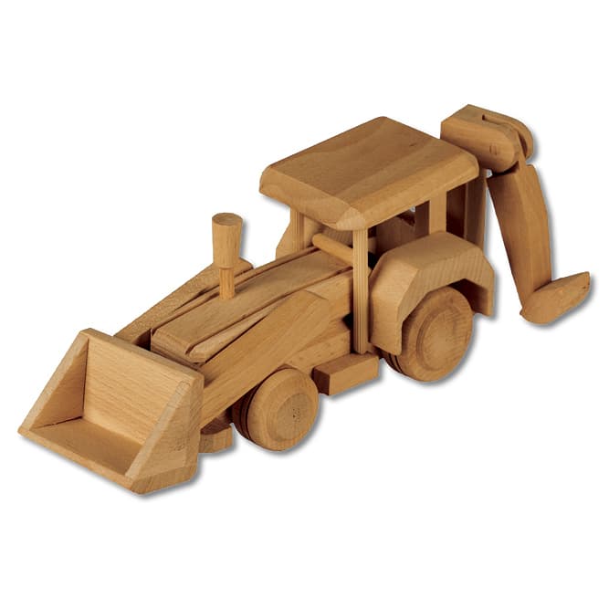 Dřevěný traktor STRAKOŠ AD 107