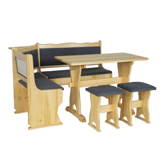 Set s rohovou lavicí STRAKOŠ NR 107 - náhled 3