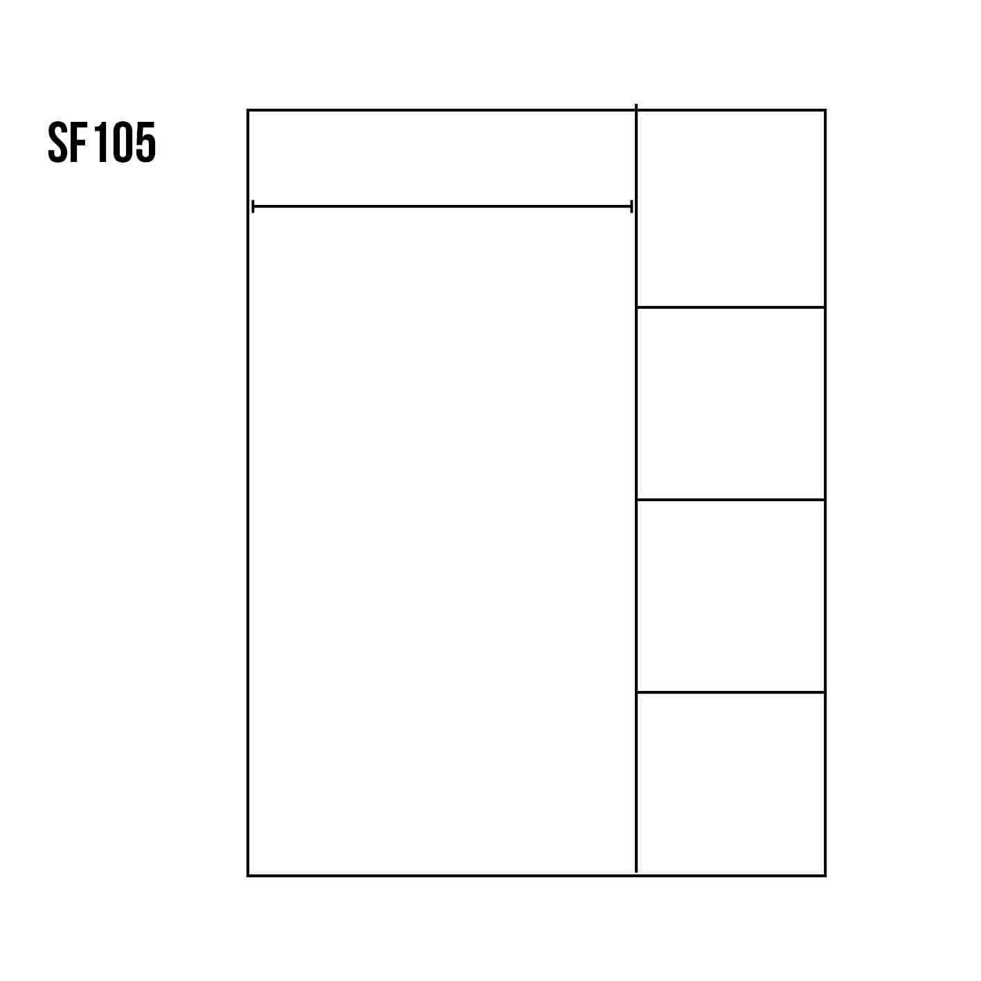 Skříň STRAKOŠ SF 105 - náhled 2