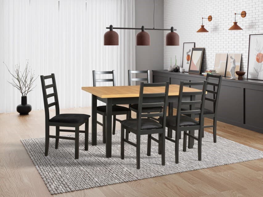 Jídelní set STRAKOŠ 1+6 MO I XL a N VIII - náhled 2