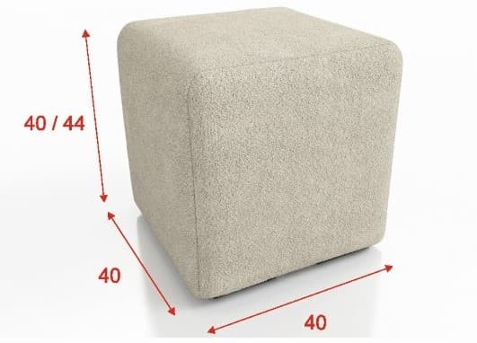 Taburet STRAKOŠ TOP 01 40x40 - náhled 2