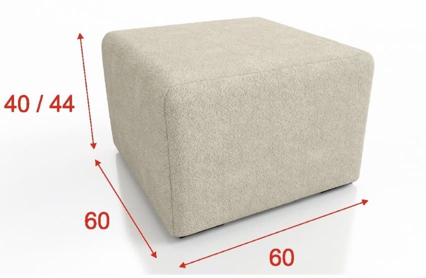 Taburet STRAKOŠ TOP 01 60x60 - náhled 2