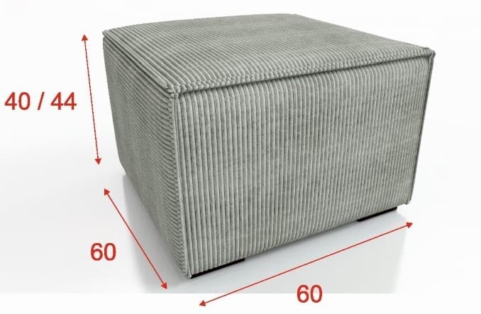 Taburet STRAKOŠ TOP 02 60x60 - náhled 2