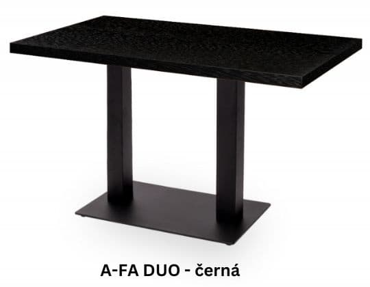 Kavárenský stůl STRAKOŠ A-FA DUO - dýha - náhled 2
