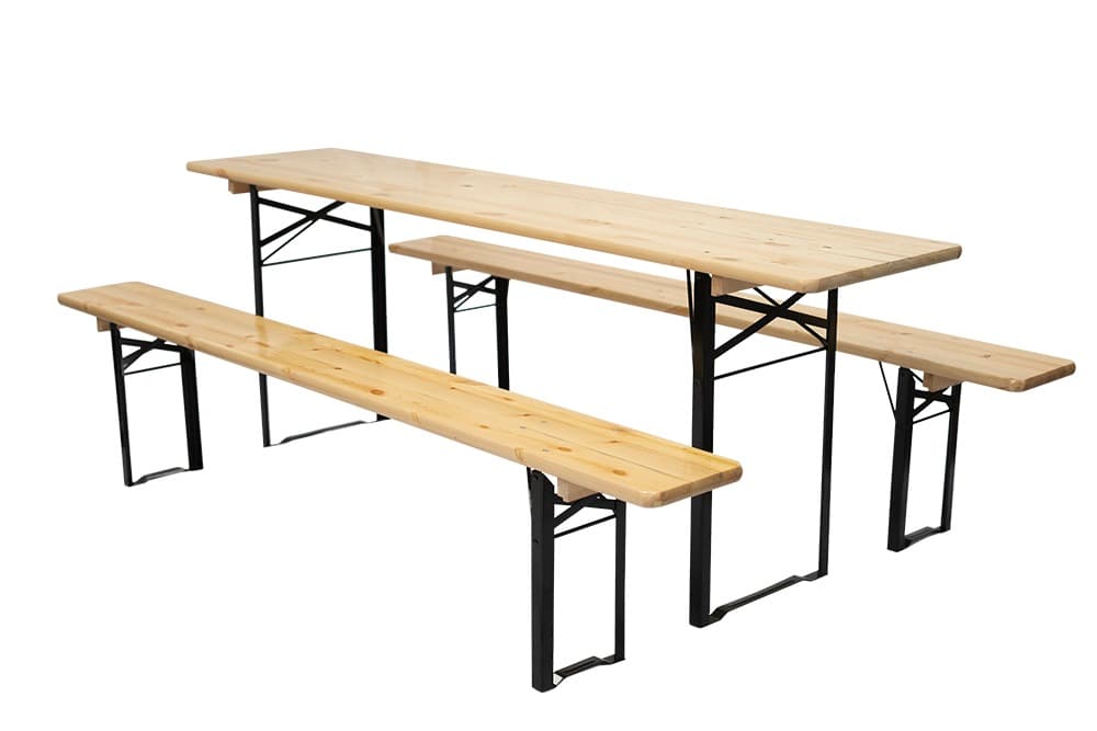 Pivní set STRAKOŠ 220 x 50 cm - WOODY STRONG