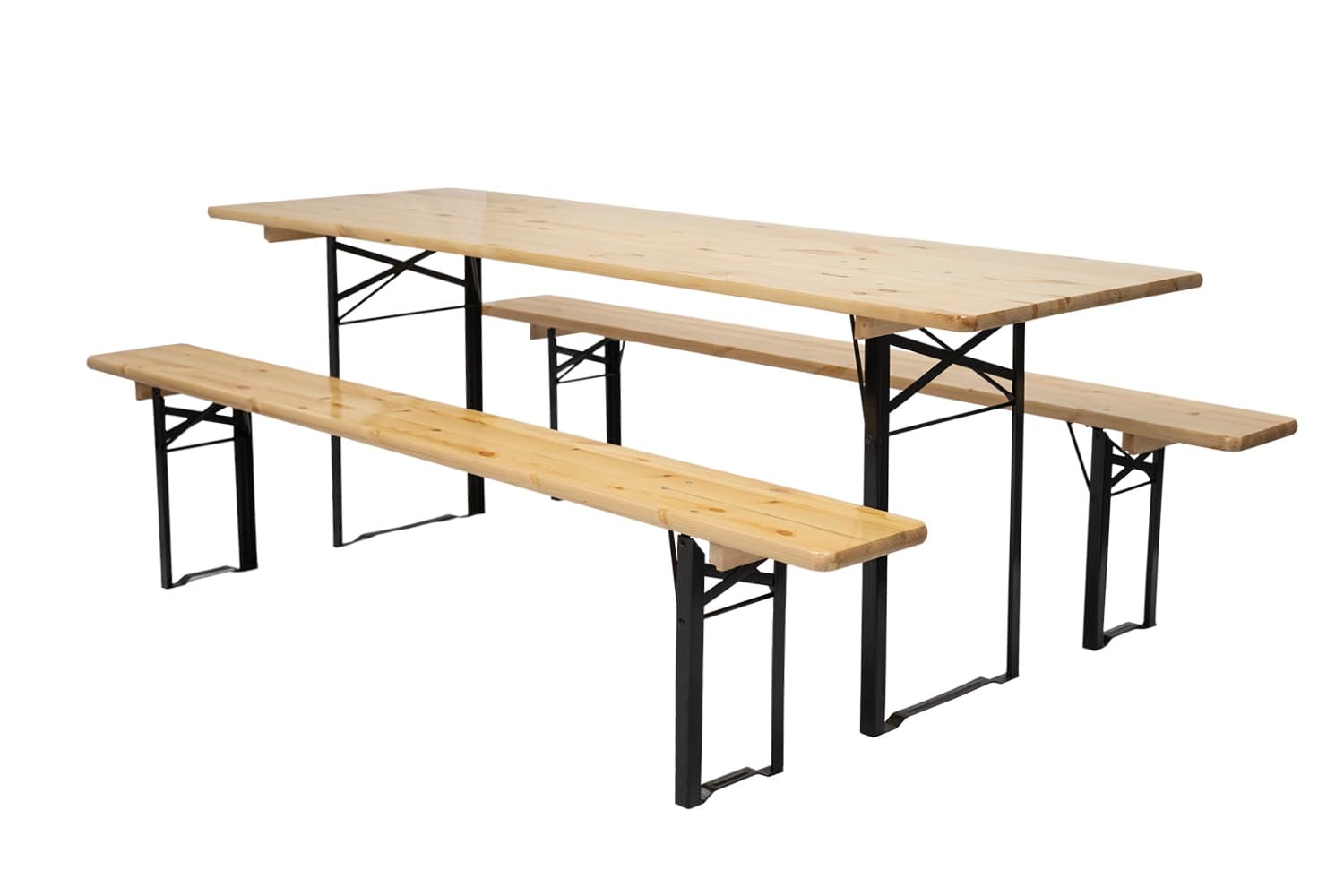 Pivní set STRAKOŠ 220 x 70 cm - WOODY STRONG