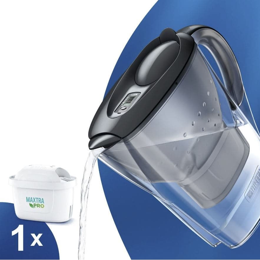 Brita Marella grafitová filtrační konvice 2,4 l + 1 ks filtru Maxtra Pro Pure Performance