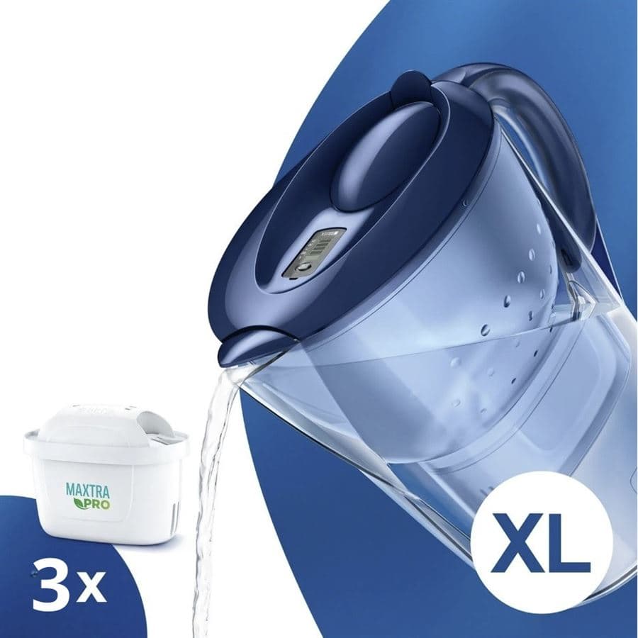 Brita Marella modrá XL filtrační konvice 3,5 l + 3 ks filtru Maxtra Pro Pure Performance