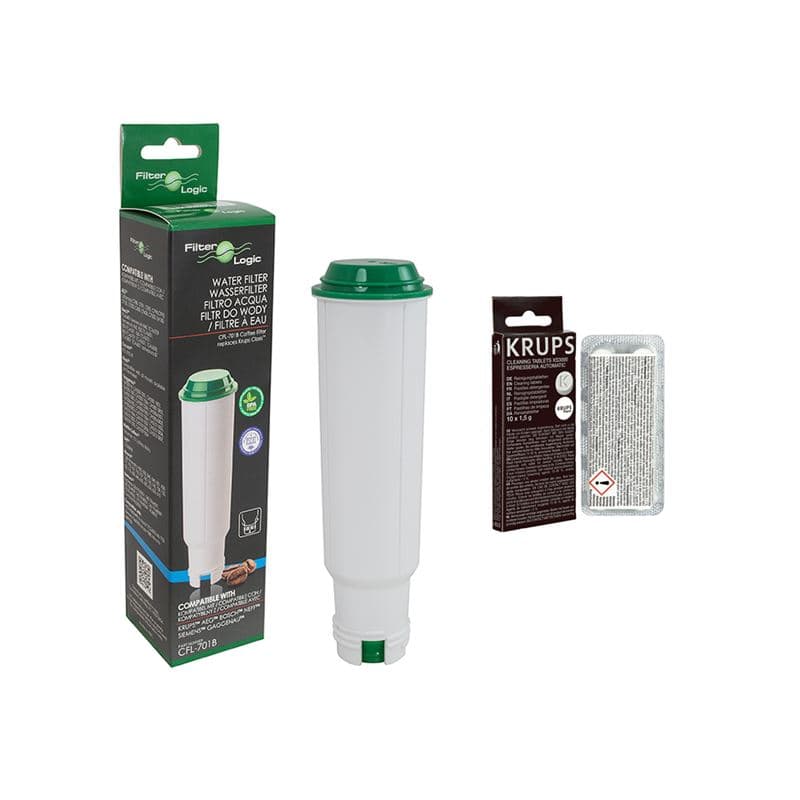 Filter Logic CFL-701B filtr za Krups F08801 + Krups XS300010 čisticí tablety