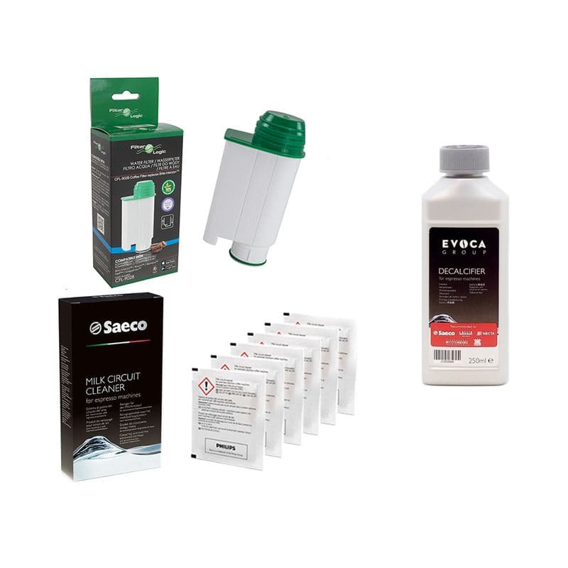 Filter Logic CFL-902B (za Brita Intenza+) +CA6700 odvápňovač 250 ml + čisticí přípravek CA6705/99