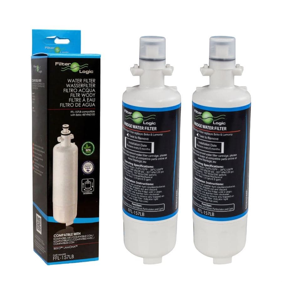 FilterLogic FFL-157LB filtr do lednice (kompatibilní s Beko Lamona 4874960100) (2 ks)