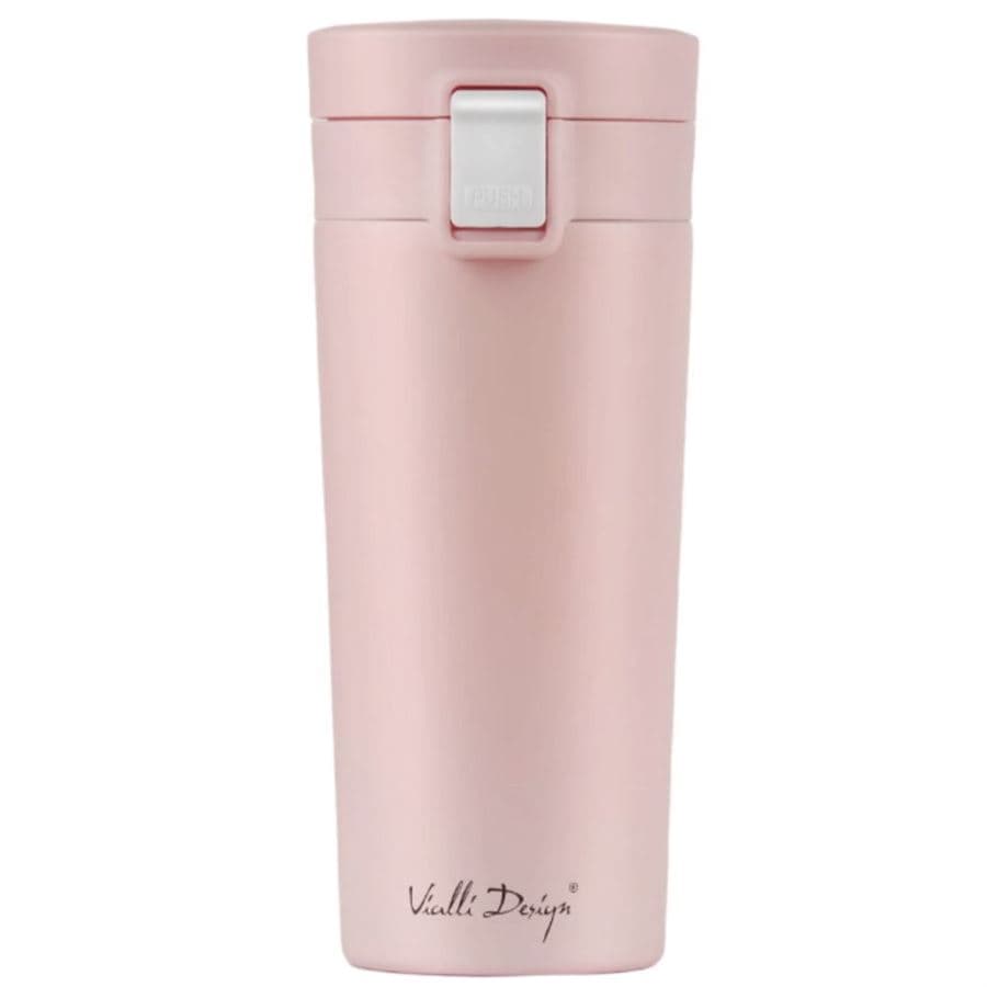 Vialli Design termohrnek FUORI 400 ml růžový