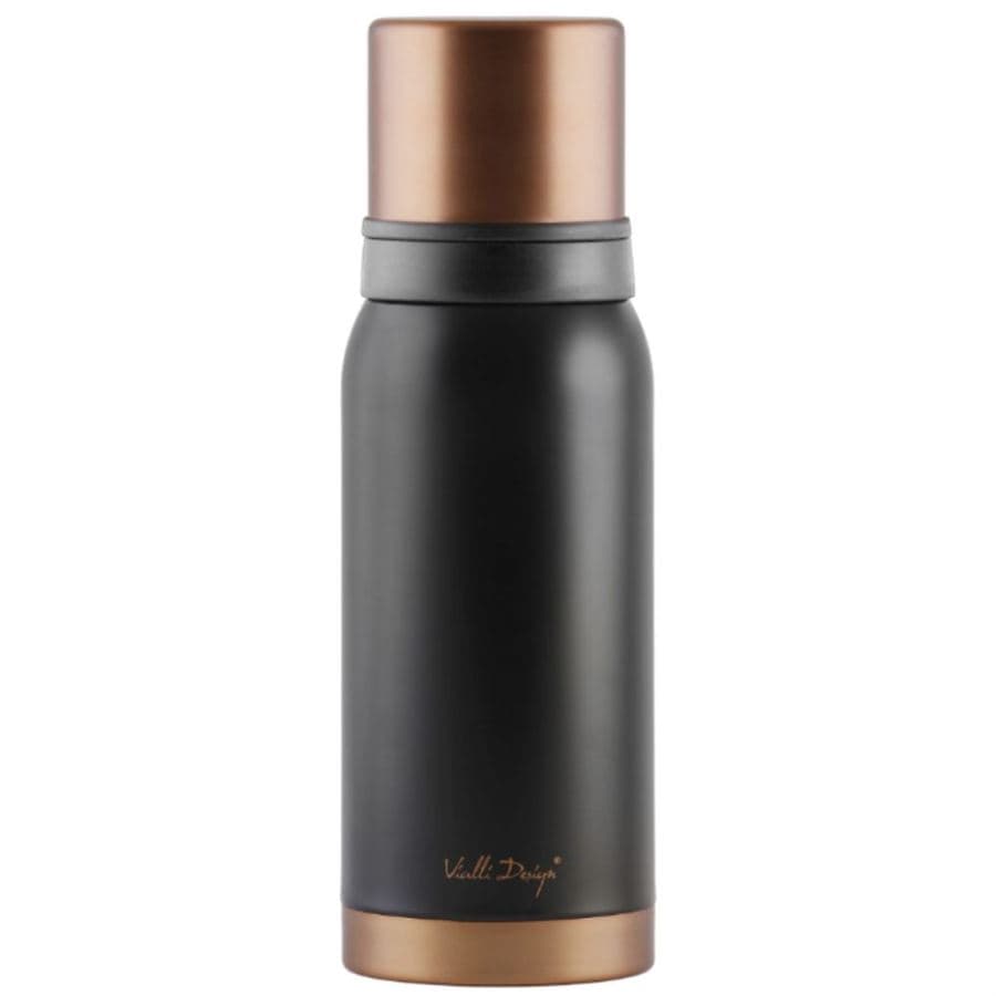 Vialli Design turistická termoska FUORI černá 1 l (black rose gold)