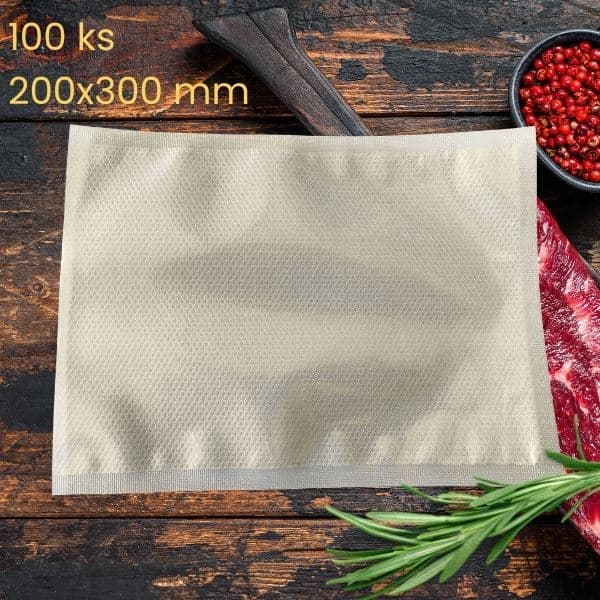 Vakuovací sáčky strukturované 200x300 mm 100 ks