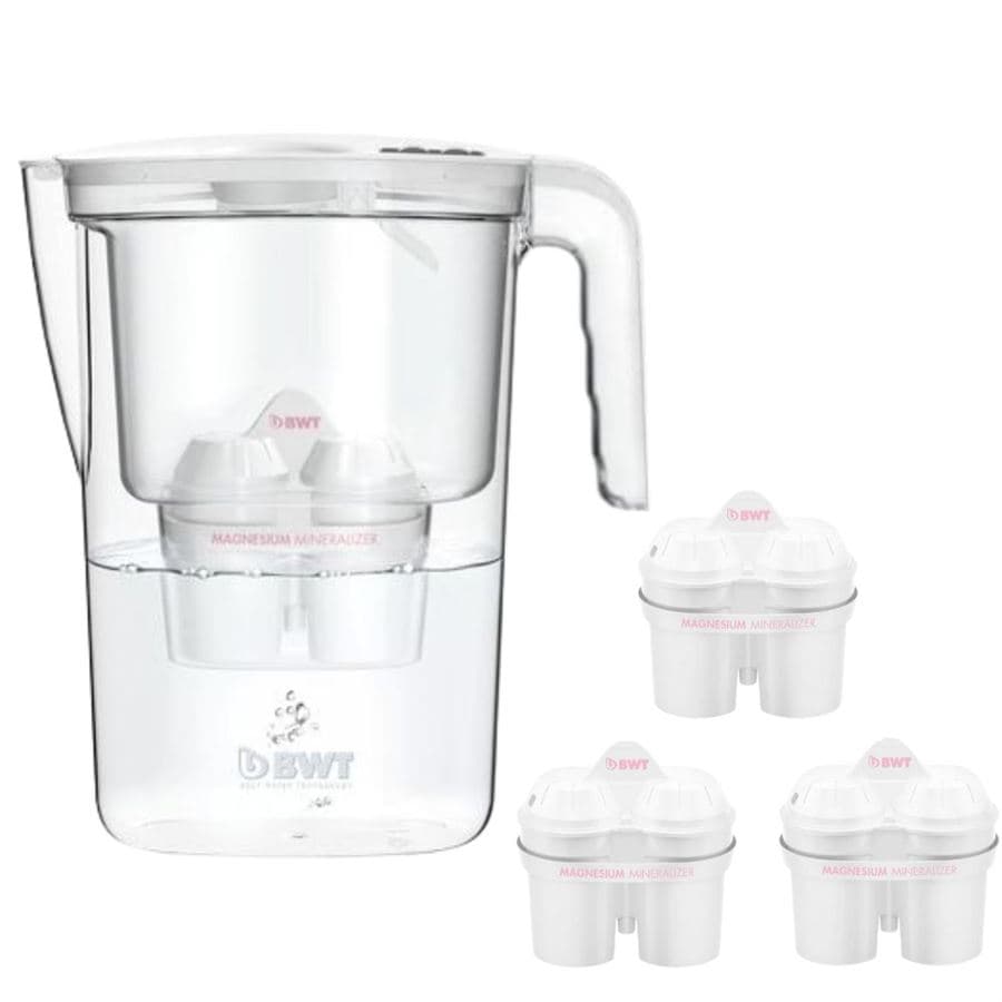 Filtrační konvice BWT VIDA MEI bílá + 3 ks filtr BWT Mg2+