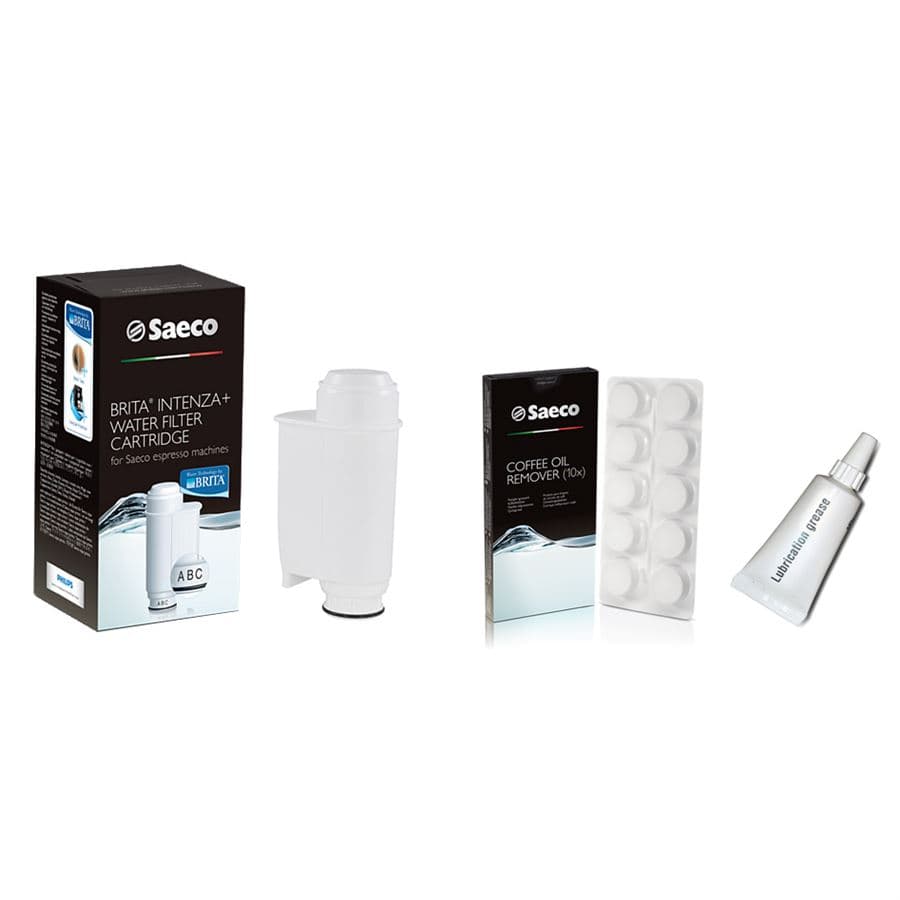 Saeco / Philips Brita Intenza+ + CA6704/99 čisticí tablety do spařovací jednotky + Saeco mazivo pro spařovací jednotku