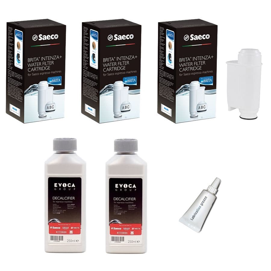 Saeco / Philips Brita Intenza+ 3 ks + CA6700 odvápňovač 500 ml + CA6704/99 čisticí tablety do spařovací jednotky