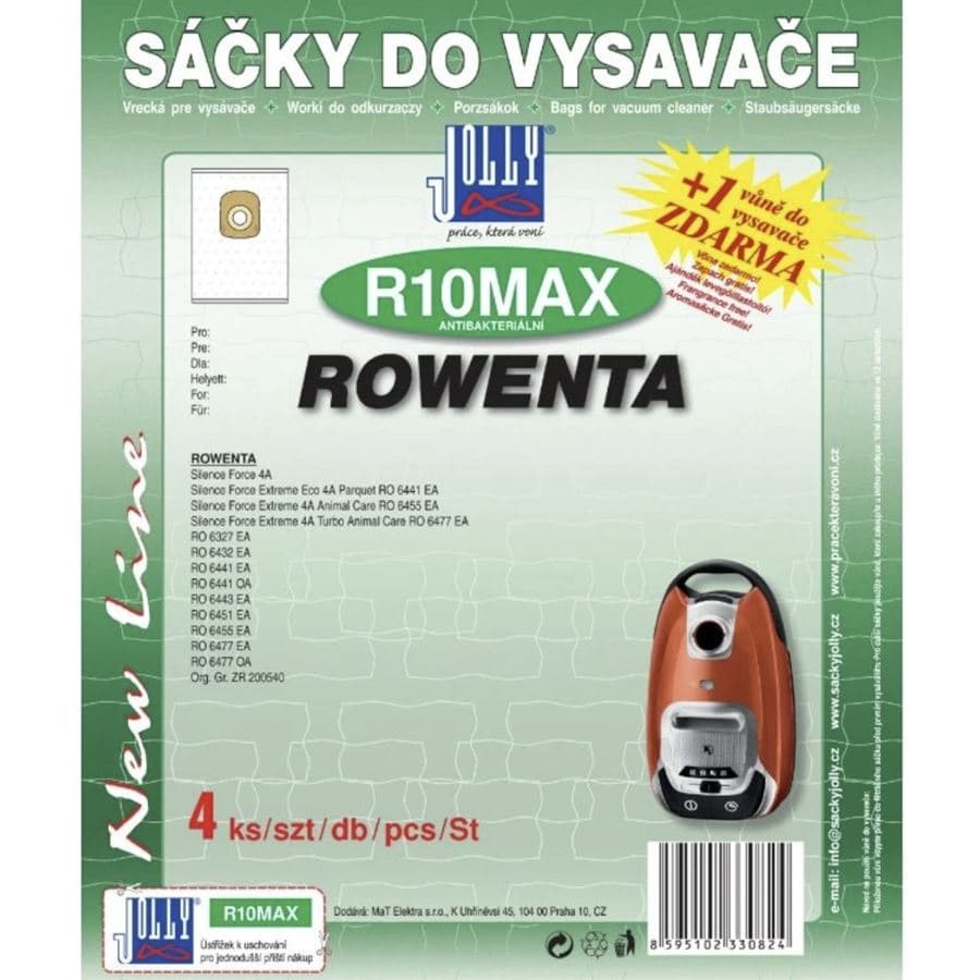 Jolly textilní sáčky do vysavače R10 MAX 4 ks