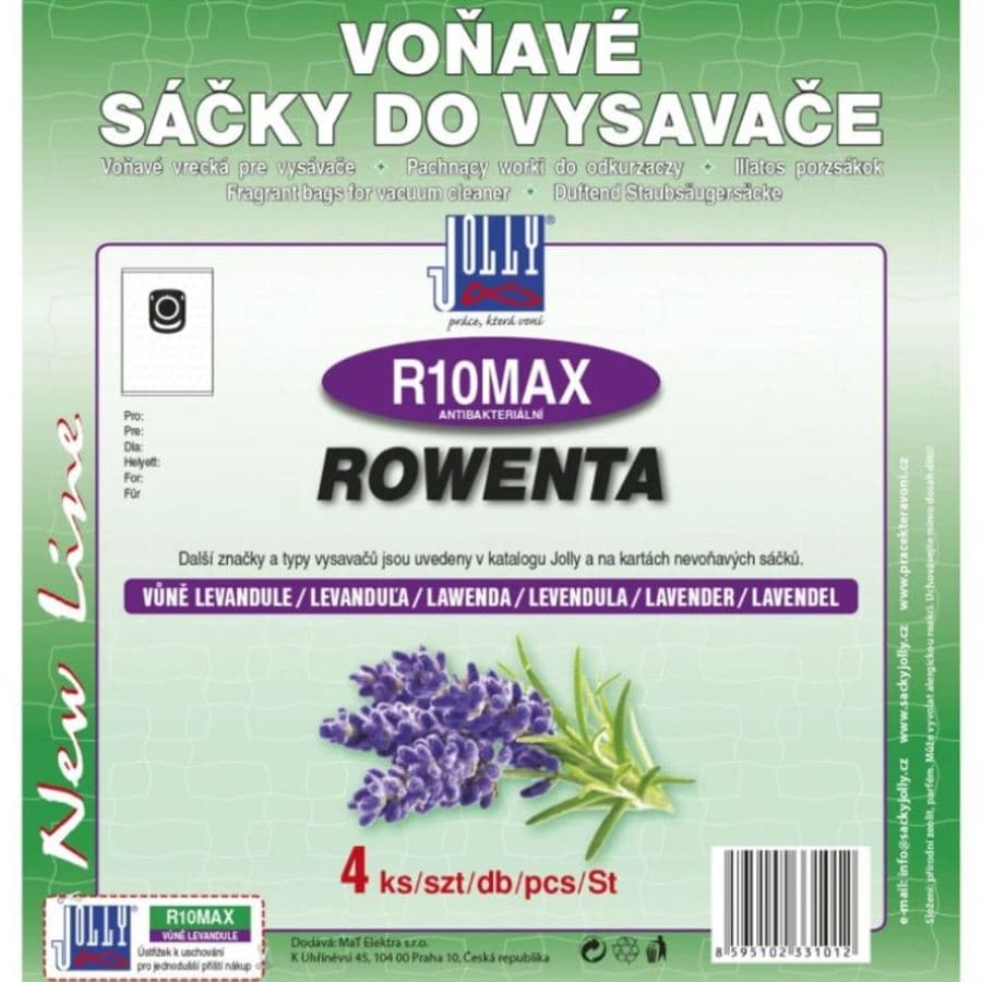 Jolly levandule voňavé textilní sáčky do vysavače R10 MAX 4 ks
