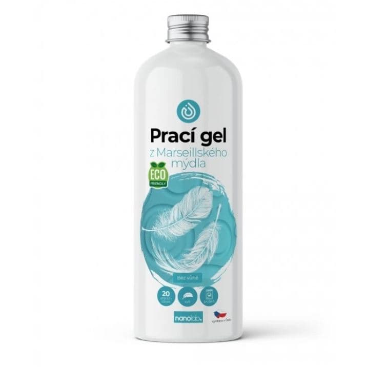 Nanolab prací gel z Marseillského mýdla pro citlivou pokožku 1 l