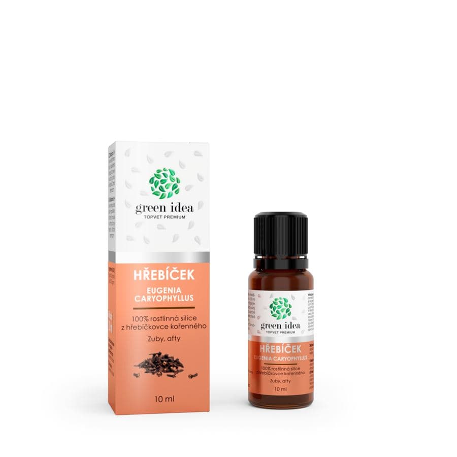 Green idea Hřebíček 100% silice 10 ml