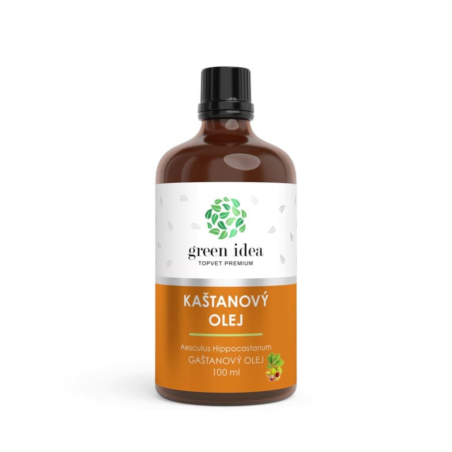 Green idea kaštanový bylinný olej 100 ml