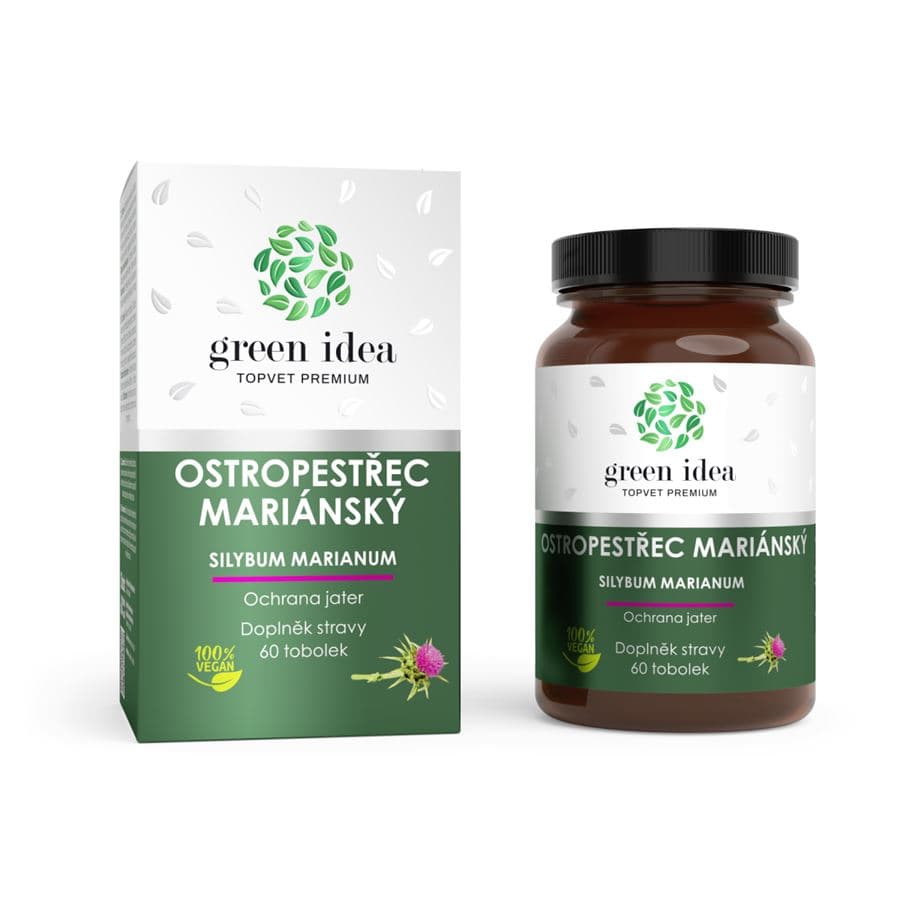 Green idea Ostropestřec bylinný extrakt 60 tob.