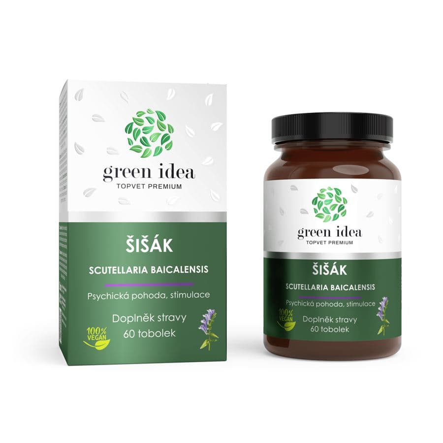Green idea Šišák bylinný extrakt 60 tob.