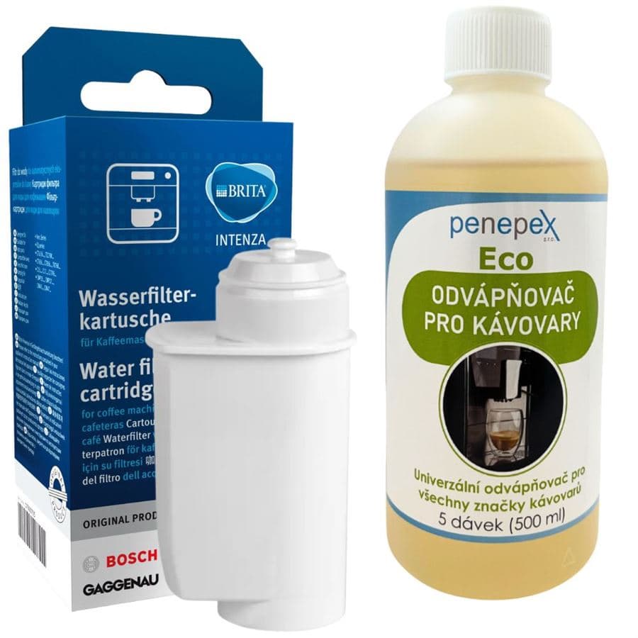 Siemens Brita Intenza 17000705 filtr do kávovaru + Penepex Eco univerzální odvápňovač 500 ml