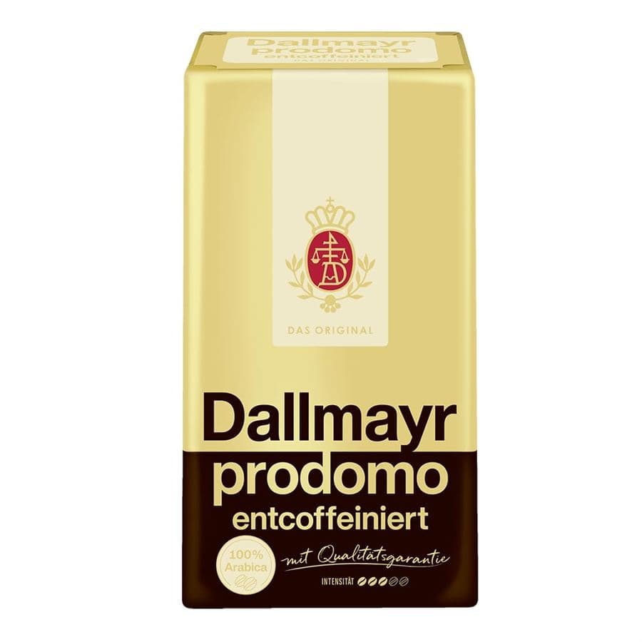 Dallmayr Prodomo bezkofeinová káva, mletá 500 g