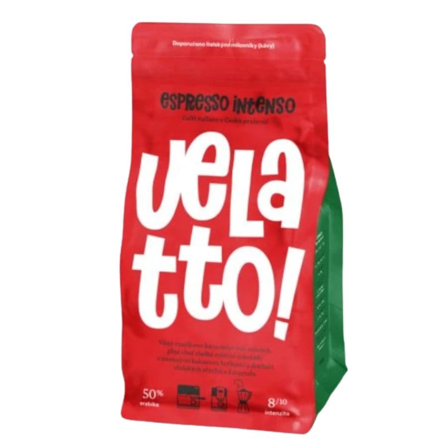 Velatto Espresso Intenso zrnková káva 1 kg