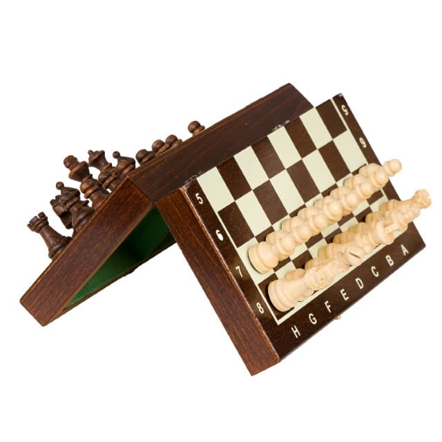 Celodřevěné magnetické šachy STRAKOŠ GD 374 - náhled 4