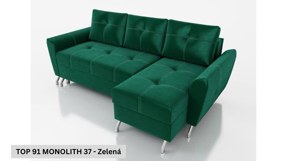 Rozkládací sedací souprava STRAKOŠ TOP 91 s úložným prostorem, rozkládací na spaní - náhled 3