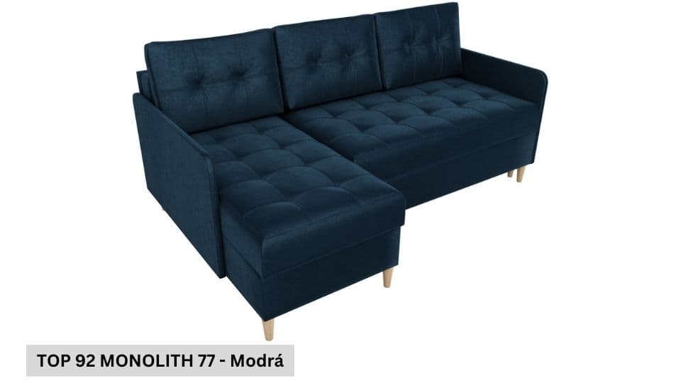 Rozkládací sedací souprava STRAKOŠ TOP 92 s úložným prostorem, rozkládací na spaní - náhled 5