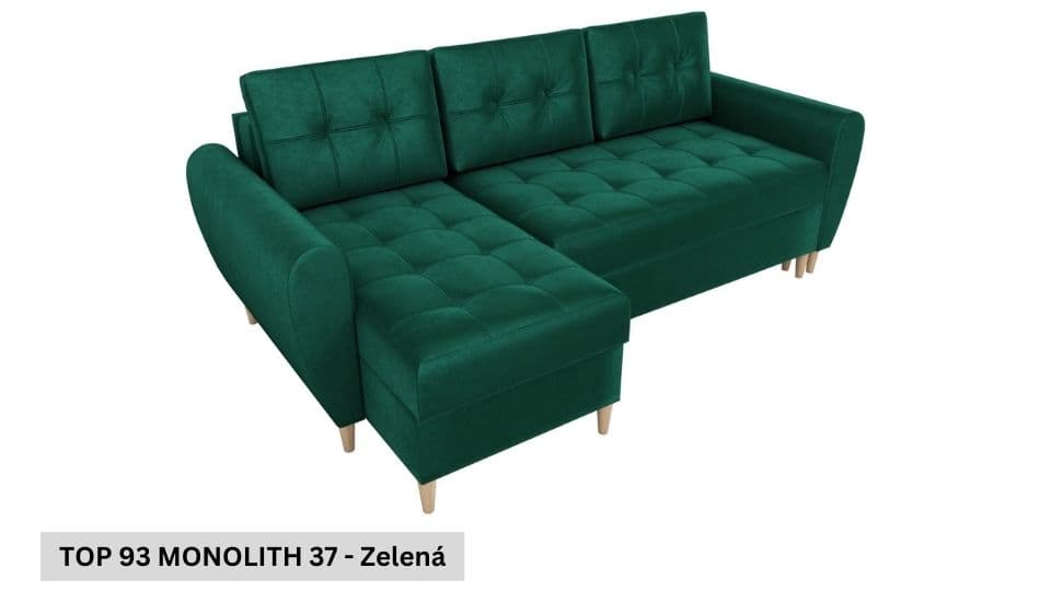 Rozkládací sedací souprava STRAKOŠ TOP 93 s úložným prostorem, rozkládací na spaní - náhled 3