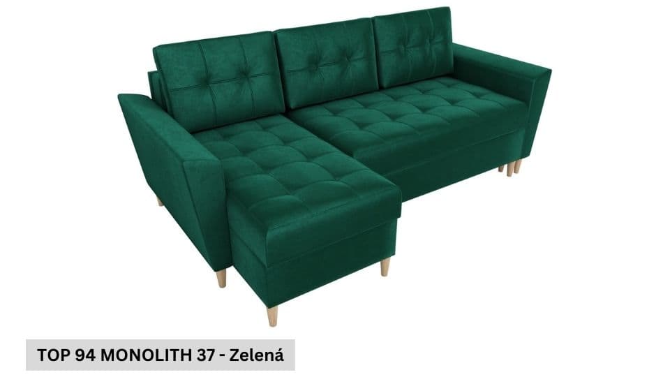 Rozkládací sedací souprava STRAKOŠ TOP 94 s úložným prostorem, rozkládací na spaní - náhled 3