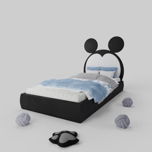 Dětská postel STRAKOŠ - myška Mickey - náhled 4