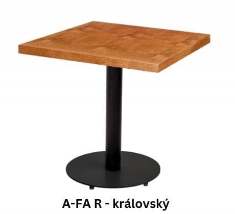 Kavárenský čtvercový stůl STRAKOŠ A-FA R - náhled 5